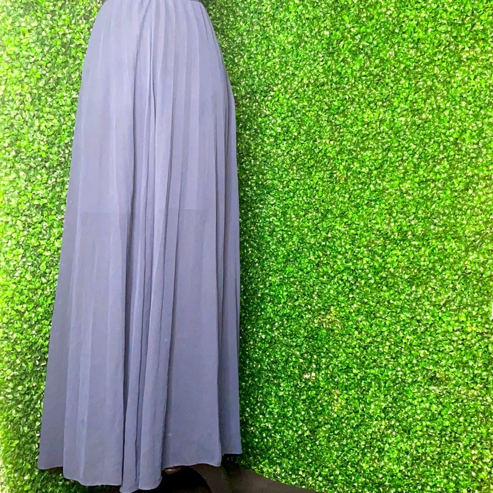 Ann Taylor Blue Maxi Skirt